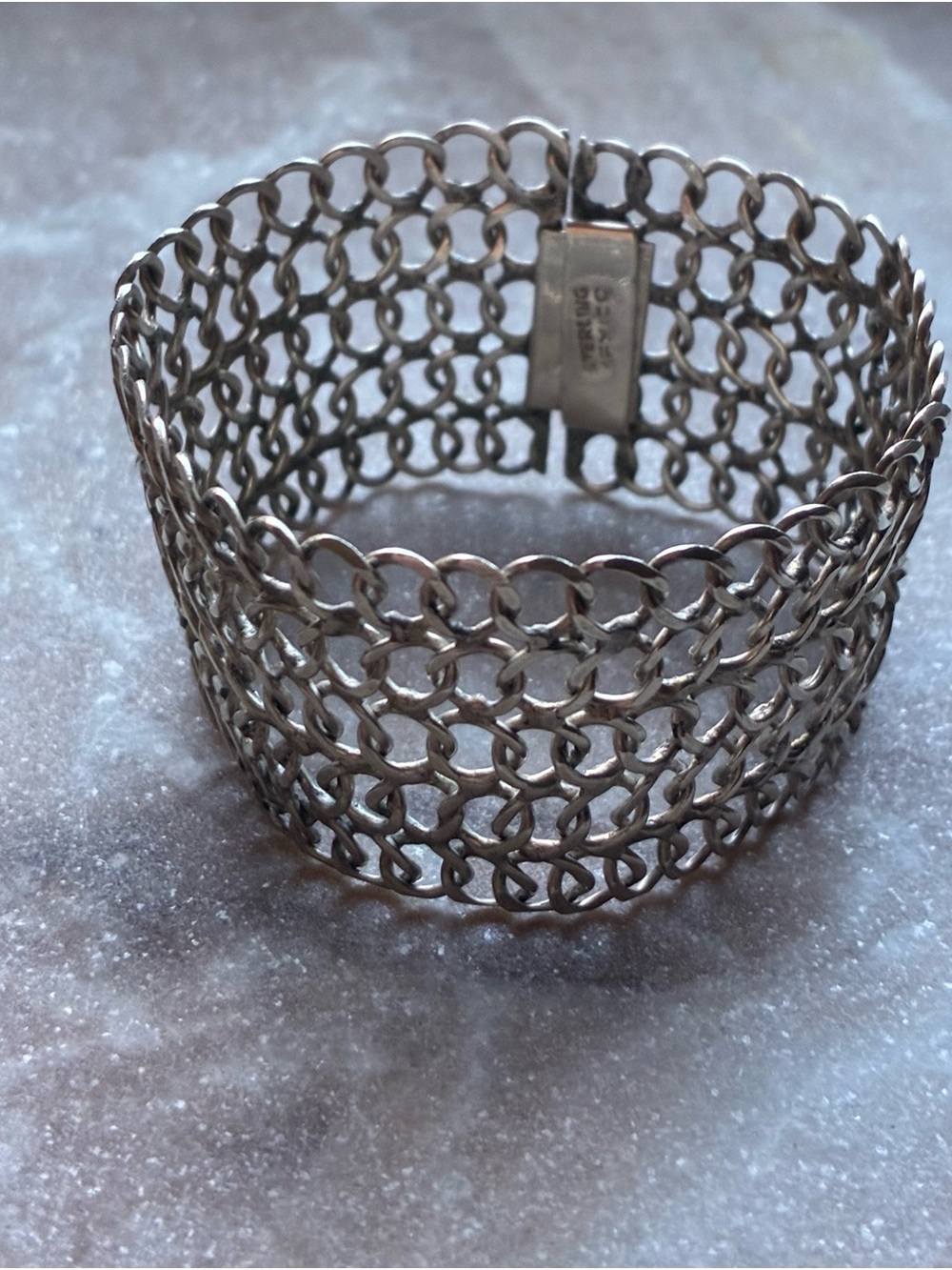 Sterling Silver Taxco Chain Bracelet